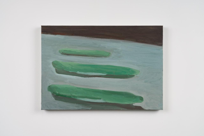 Komkommers voor E. (Dieptezicht) (oil on canvas) 45,5 x 65 cm
